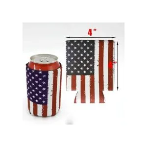 Funda para enfriar latas 12 unidades bandera de Estados_3