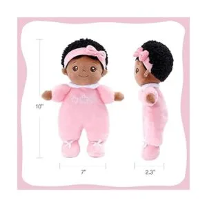 Muñeca de bebé suave de 10 pulgadas para niñas primera_3