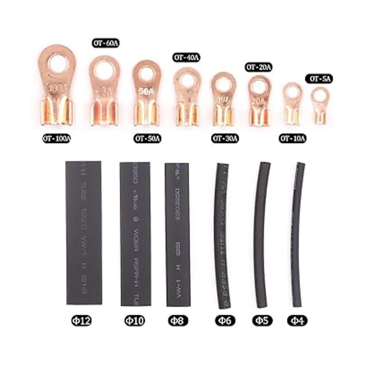 Hilitchi 245 piezas de alambre de barril abierto Crimp_2