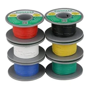 BINNEKER Kit de alambre de silicona calibre 26 de 6_1