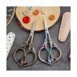 Tijeras de costura pequeñas bordadas Tijeras decorativas_2