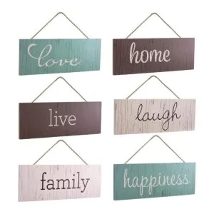 EXCELLO GLOBAL PRODUCTS Letrero colgante de decoración del_1