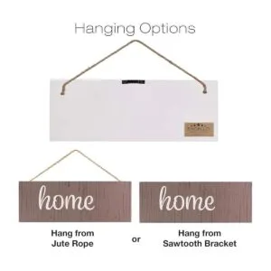 EXCELLO GLOBAL PRODUCTS Letrero colgante de decoración del_4