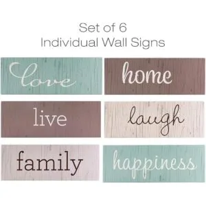 EXCELLO GLOBAL PRODUCTS Letrero colgante de decoración del_2