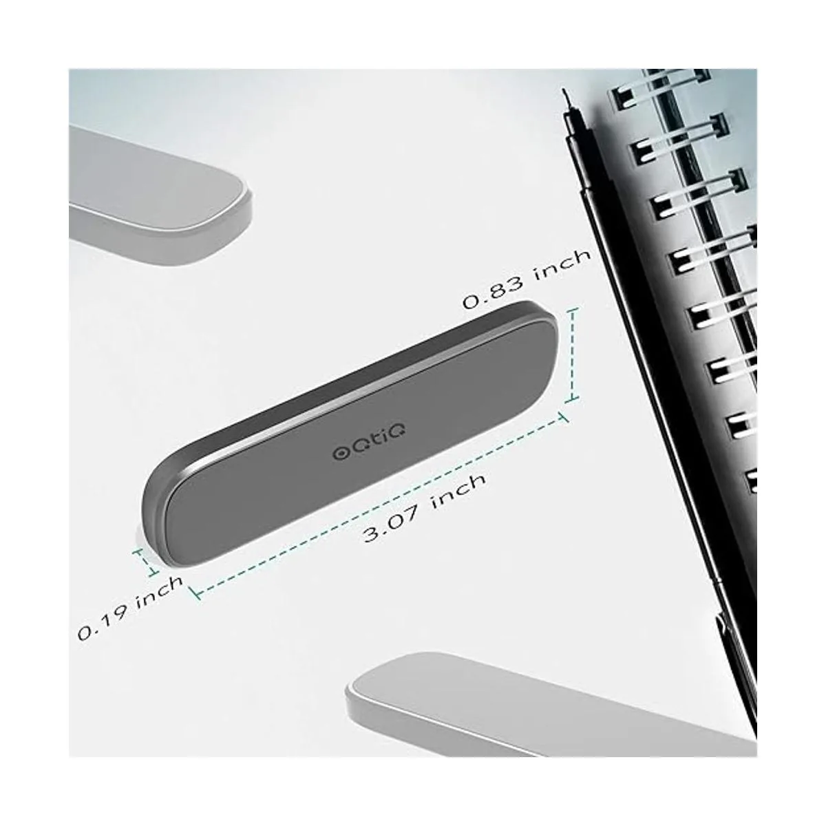 OQTIQ Paquete de 2 soportes magnéticos para teléfono de_4