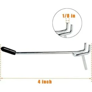 Rawall Ganchos para tablero de clavijas paquete de 50_3