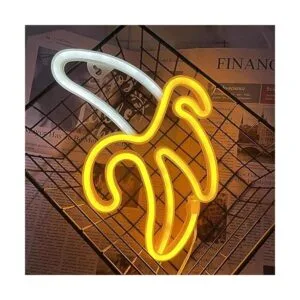 ENUOLI Letreros de neón de plátano luz de neón de plátano_6