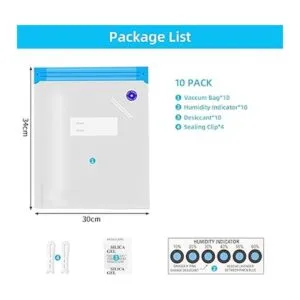 Domsanistor Kit de vacío de bolsa de almacenamiento de_4