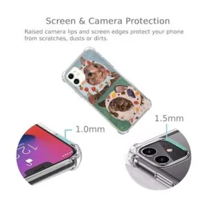 Cool Cat Funda para iPhone 11 bonita pintura de gato_4