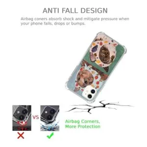 Cool Cat Funda para iPhone 11 bonita pintura de gato_5