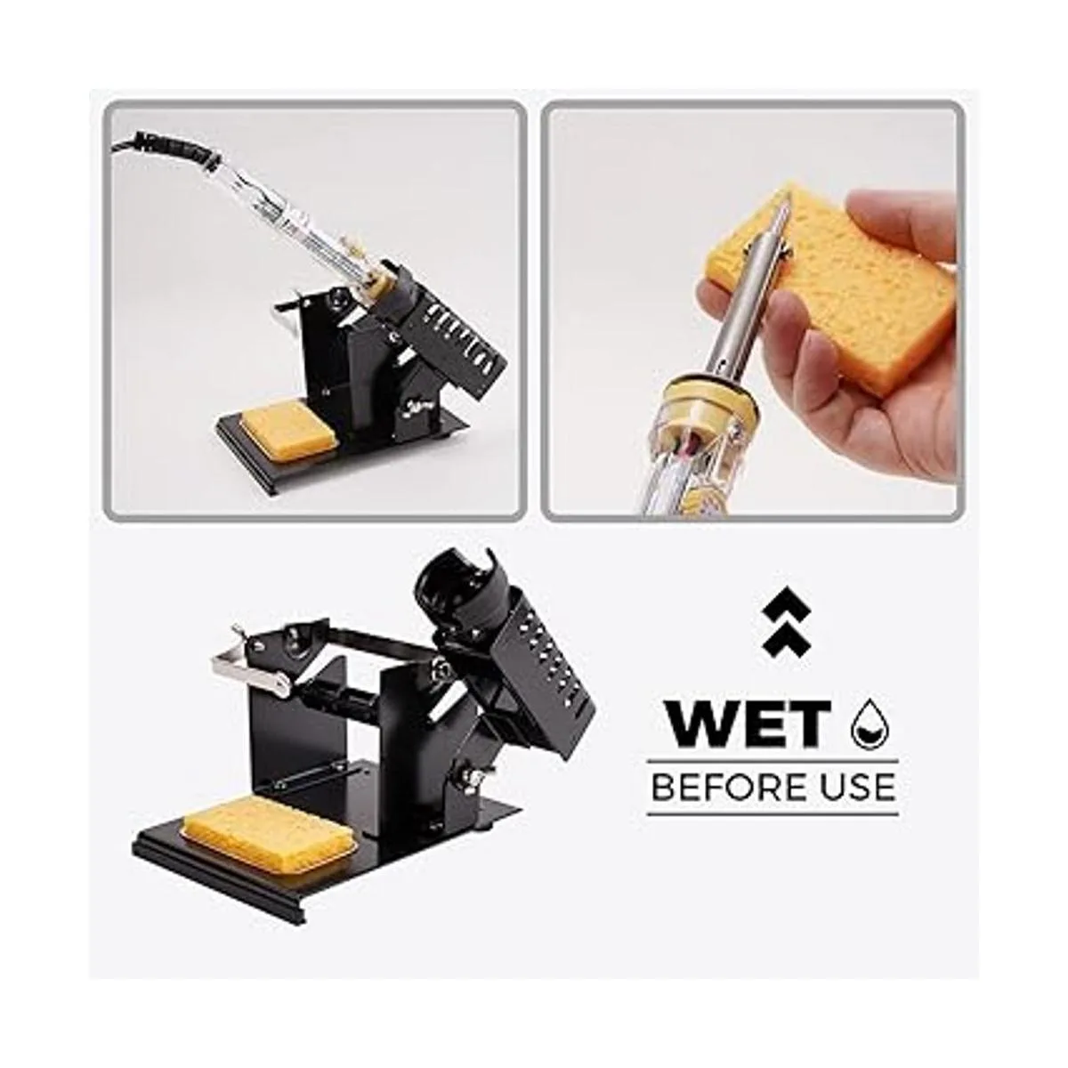 Noah Premium Soldering Iron Holder with Soldering Wire_4