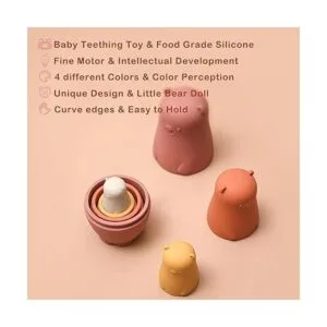 OESSUF Muñecas rusas de anidación para niños muñeca_5