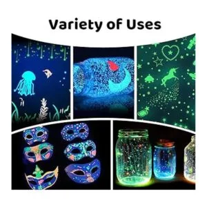 ARTME Pintura que brilla en la oscuridad juego de 12_6