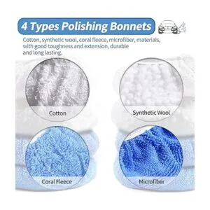 OTUAYAUTO 12 capó de pulido de 7 a 8 pulgadas microfibra_3