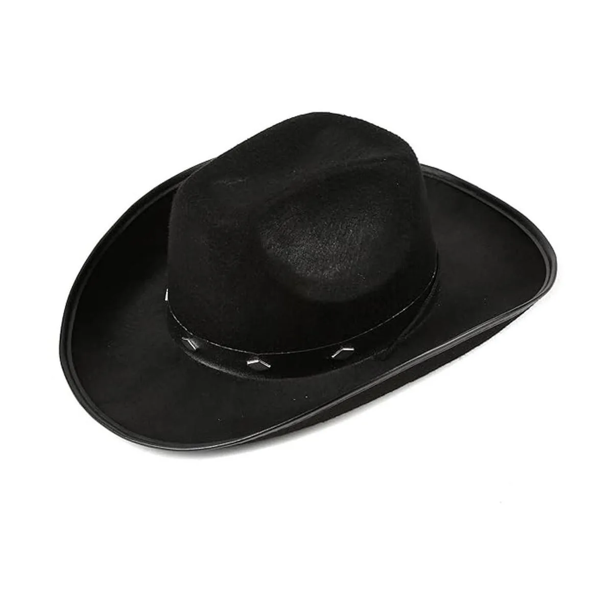Fun Central sombrero de vaquero con tachuelas suministros_1