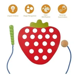 6 piezas Juguete de cordones para niños pequeños_4