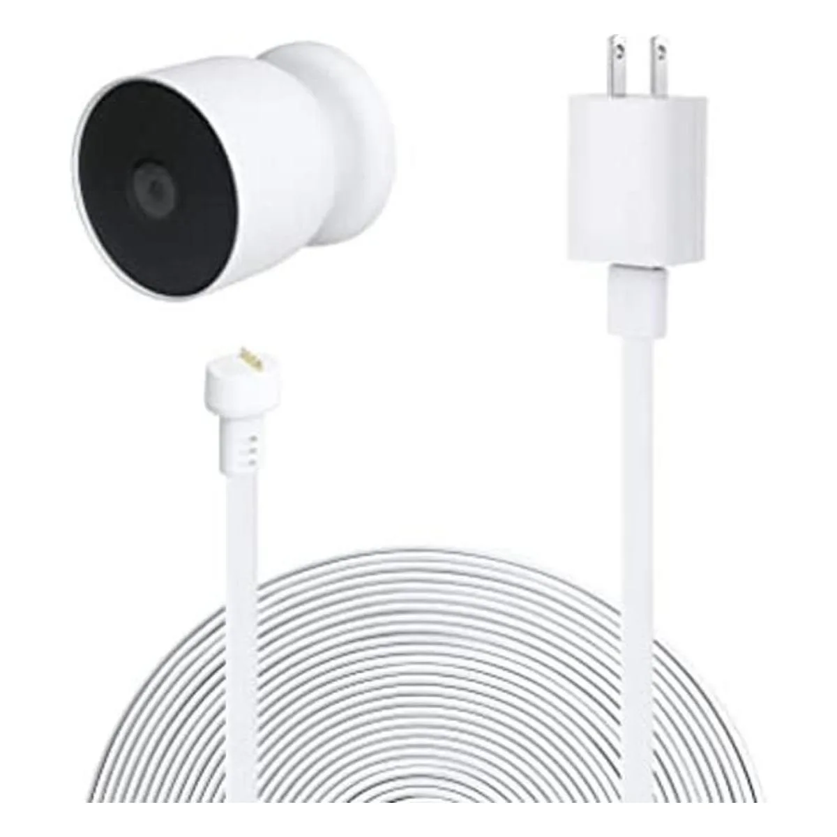 Adaptador de corriente para Google Nest Cam batería con_1