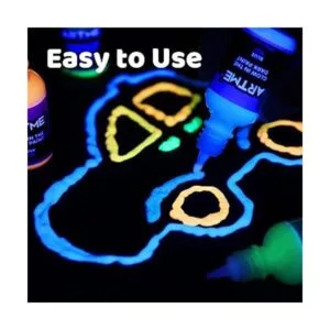 ARTME Pintura que brilla en la oscuridad juego de 12_3