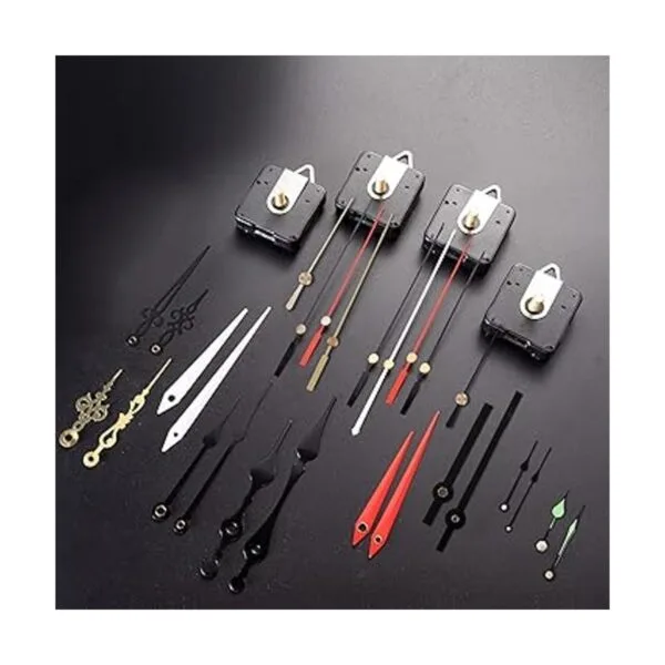 EMOON Kit de repuesto de mecanismo de reloj de 6 piezas_5