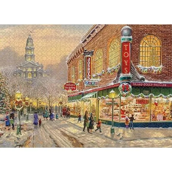 Ceaco Rompecabezas de 1000 piezas de Thomas Kinkade Holiday_6