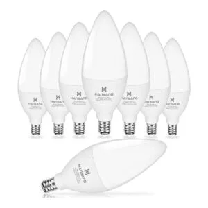 Bombillas LED E12 bombillas Hansang tipo B de 5 W_1