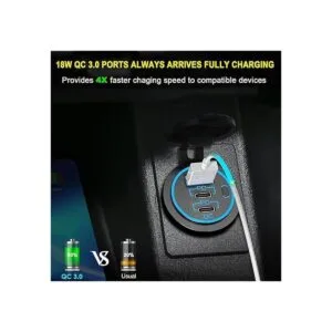 Enchufe de cargador USB C de 12 V enchufe USB C de 12 V_4