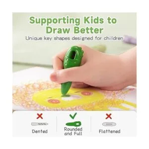 Crayones de llaves para niños pequeños 12 colores 99.99_5