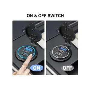 Enchufe de cargador USB C de 12 V enchufe USB C de 12 V_5