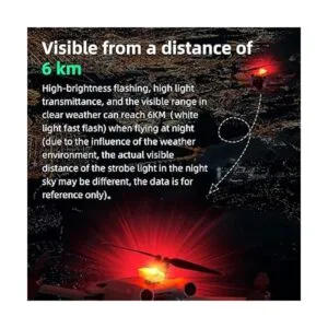 HeiyRC Mini Drone Strobe Light Super Bright Flash LEDs_4