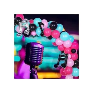 144 globos de música kit de guirnalda de globos de_4