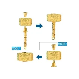 Martillo de cadena para la ansiedad giratorio de metal_4