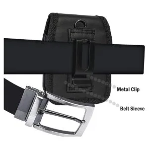 Funda para Galaxy Z Flip Phone Nakedcellphone negro bolsa_5