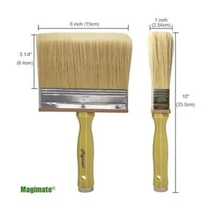 Magimate Cepillo de pintura extra ancho de 6 pulgadas_2