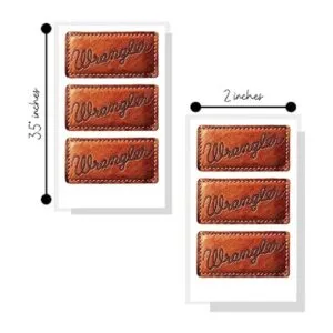 Jean Molde de bolsillo con parches freshie Paquete de_2