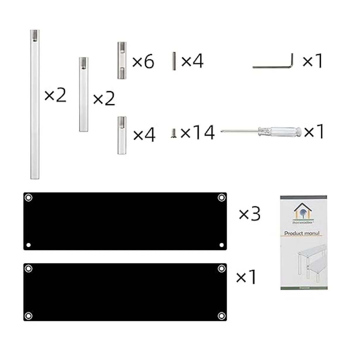 Soportes acrílicos para exhibición 4 niveles de_3