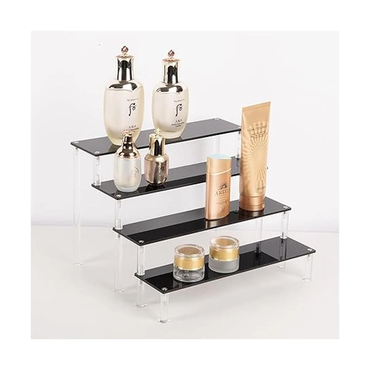 Soportes acrílicos para exhibición 4 niveles de_7