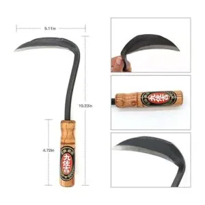 Elegital Kana Hoe 217 Herramienta de jardín japonesa la_2