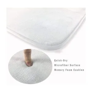 Alfombra de baño con diseño de amor en la playa alfombra_5