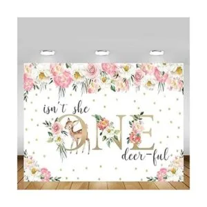 MEHOFOND Fondo de fondo para niñas de 7 x 5 pies diseño_2