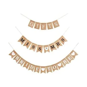 3 piezas de pancarta de despedida de soltera decoración_1