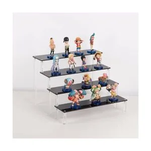 Soportes acrílicos para exhibición 4 niveles de_6