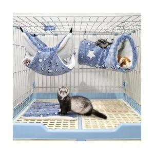 Noctilucent Hamaca luminosa con forma de conejillo de_6