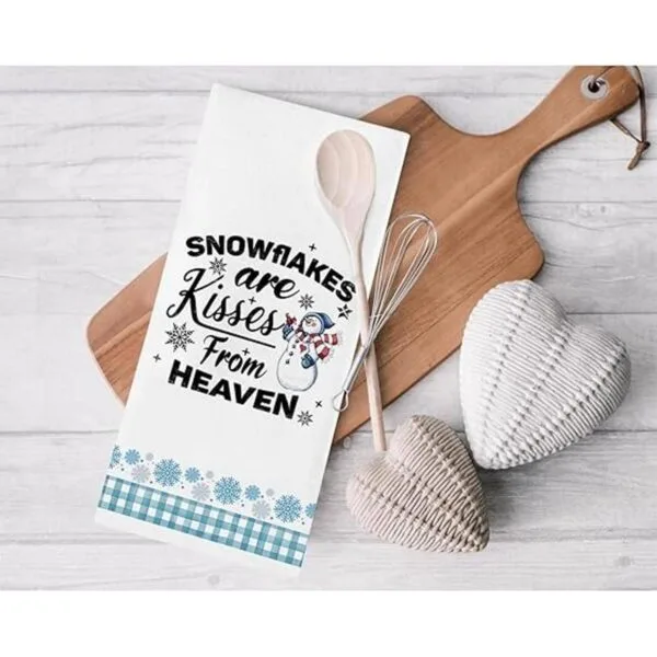 Seliem Winter Wishes Toalla de cocina con diseño de gnomo_5