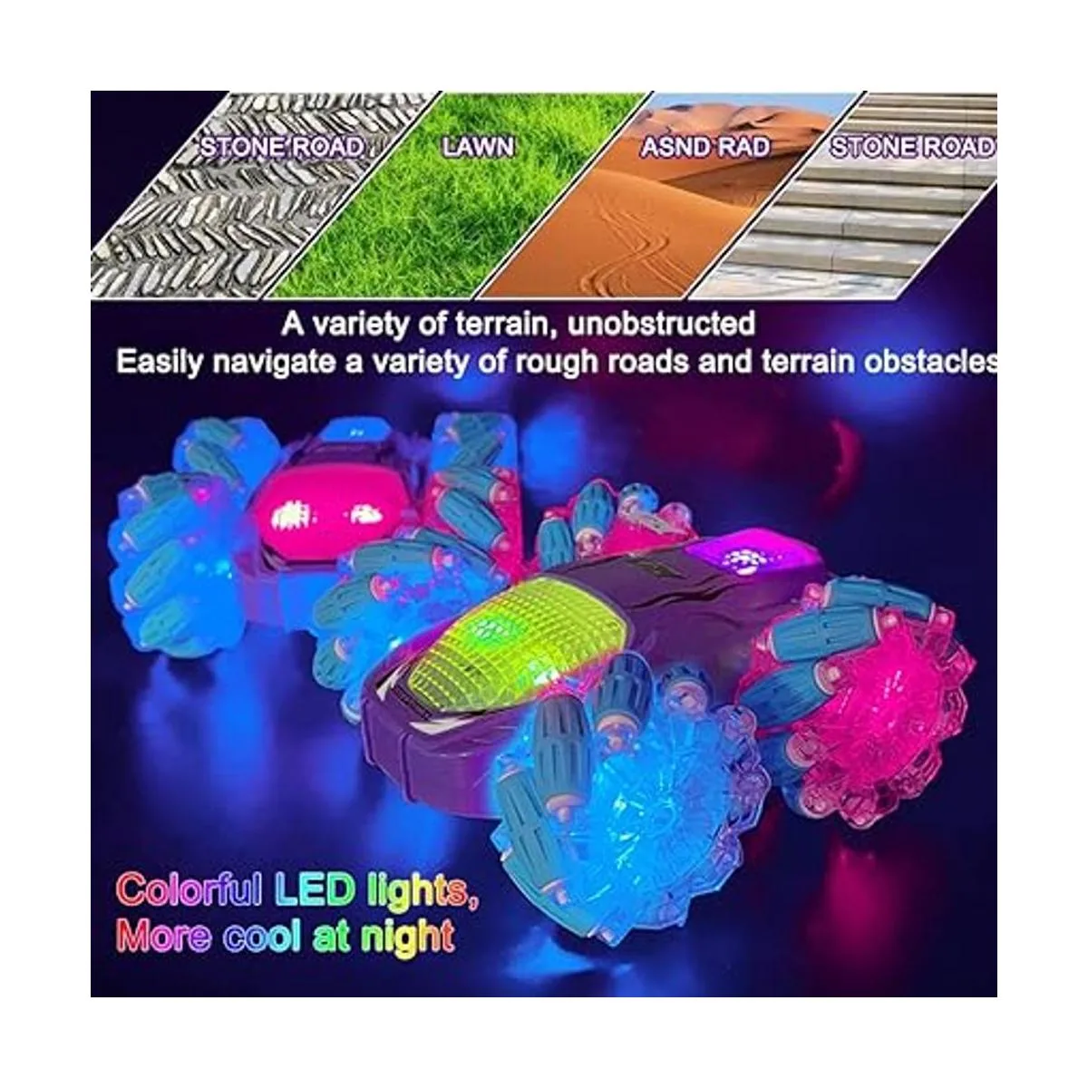 Coche de control remoto coches de acrobacias RC de_3