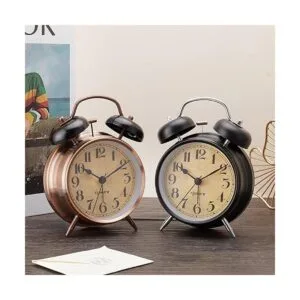 Rjuwurv Reloj despertador alto de 4 pulgadas luz_6