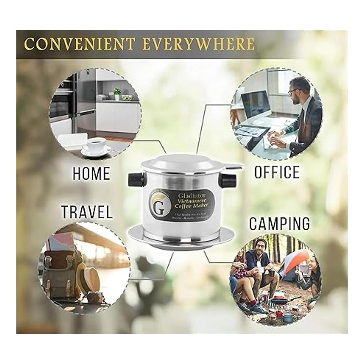 Juego de filtros para cafetera vietnamita filtros de café_2