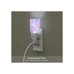 2 luces de noche LED de sirena luz nocturna con sensor de_2