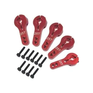 ShareGoo 10 piezas 25T aluminio Servo cuernos M3 Hilos_2