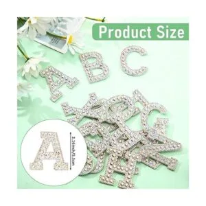 52 parches de letras termoadhesivos con diamantes de_2