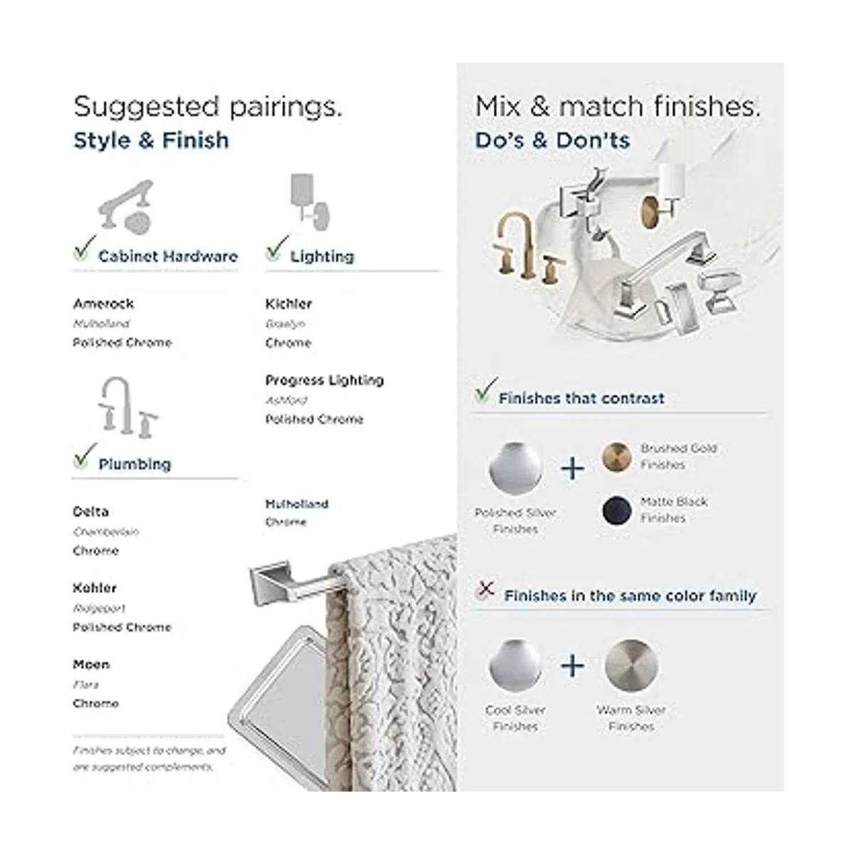 Amerock Gancho de bata individual Cromo Mulholland_5